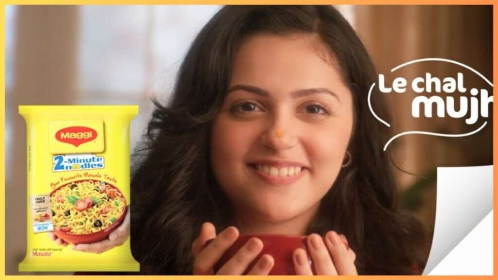 Maggi Ad Cast and Model name